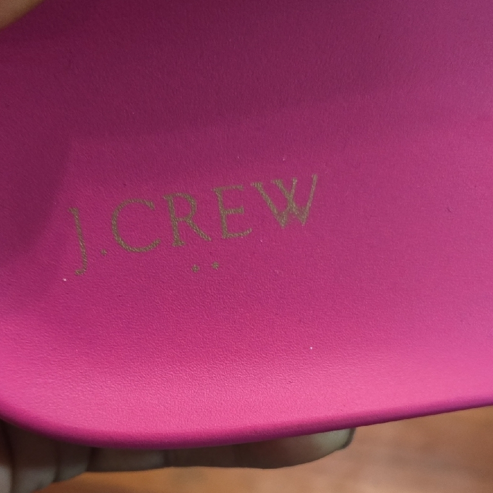 J. Crew Fuchsia Knot Slide Sandals - Picture 5 of 7
